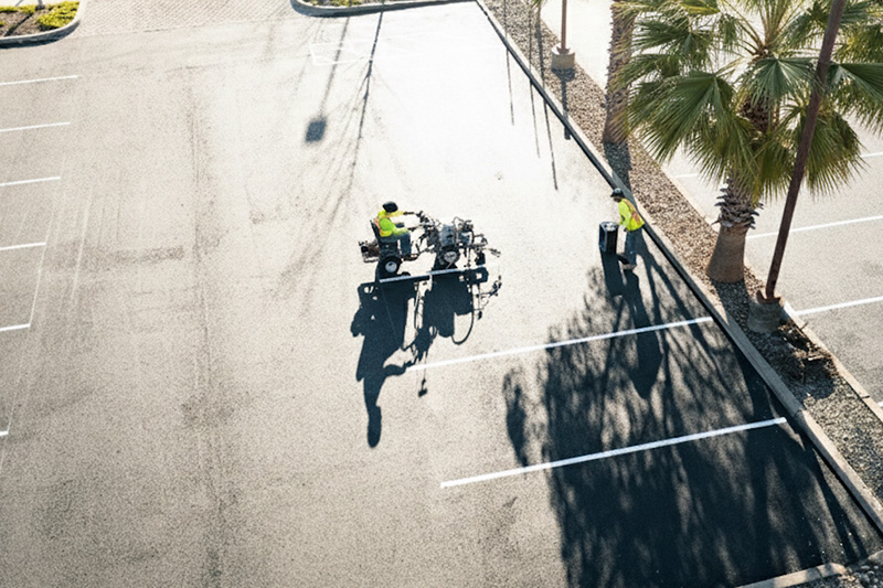 Seal Coat and Line Striping Seal Coat and Line Striping | Florida Coastal Maintenance Services